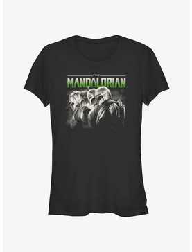 Star Wars The Mandalorian Grunge Mandalorians Lineup Girls T-Shirt, , hi-res
