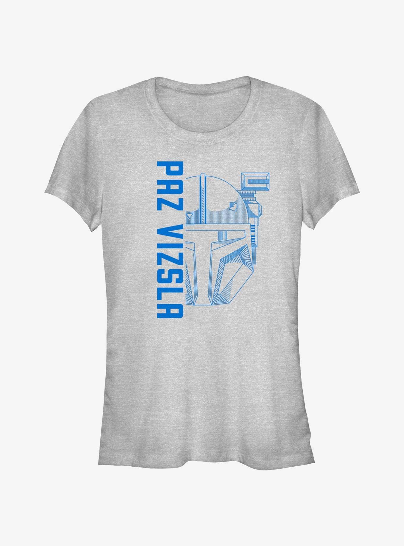 Star Wars The Mandalorian Paz Vizsla Helmet Girls T-Shirt, , hi-res