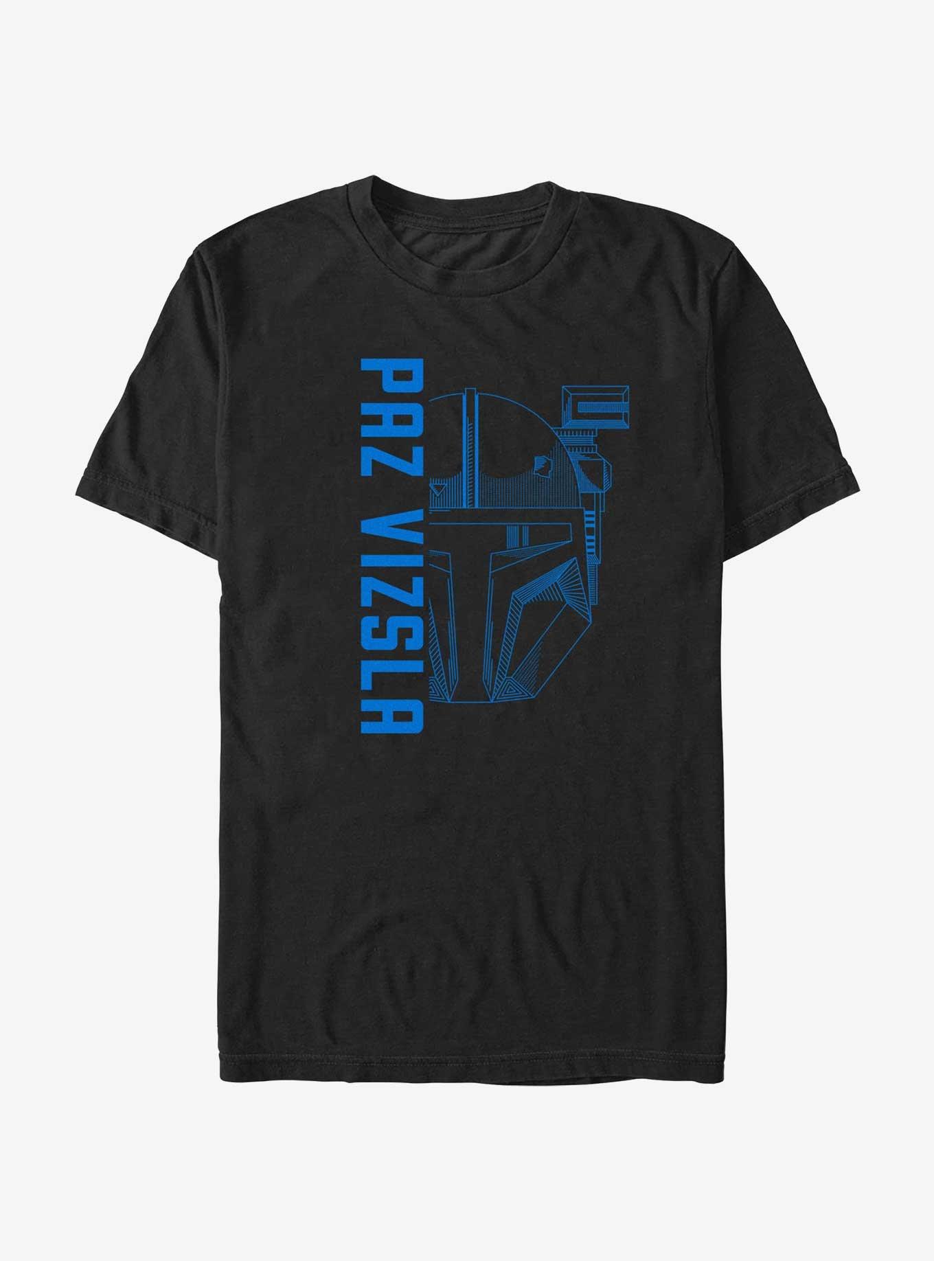 Star Wars The Mandalorian Paz Vizsla Helmet T-Shirt, , hi-res