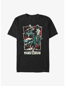 Star Wars The Mandalorian Grunge Rock Star Poster T-Shirt, , hi-res