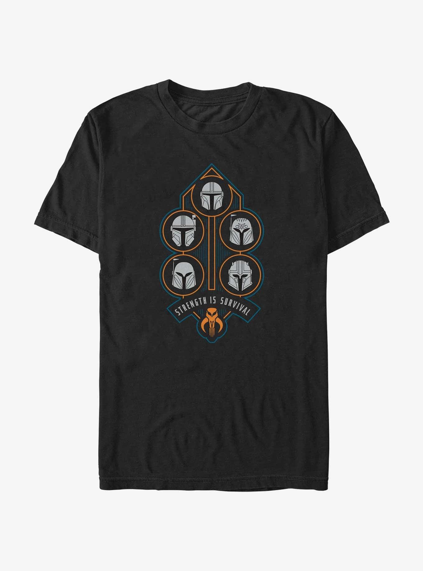 Star Wars The Mandalorian Strength Is Survival T-Shirt