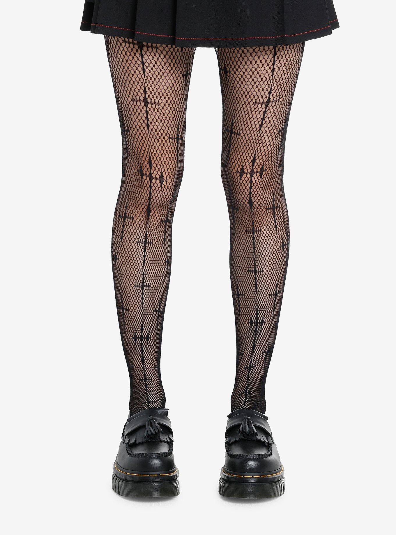 Gothic hotsell fishnet tights