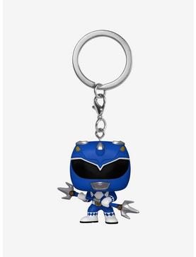 Funko Power Rangers Pocket Pop! Blue Ranger Key Chain, , hi-res
