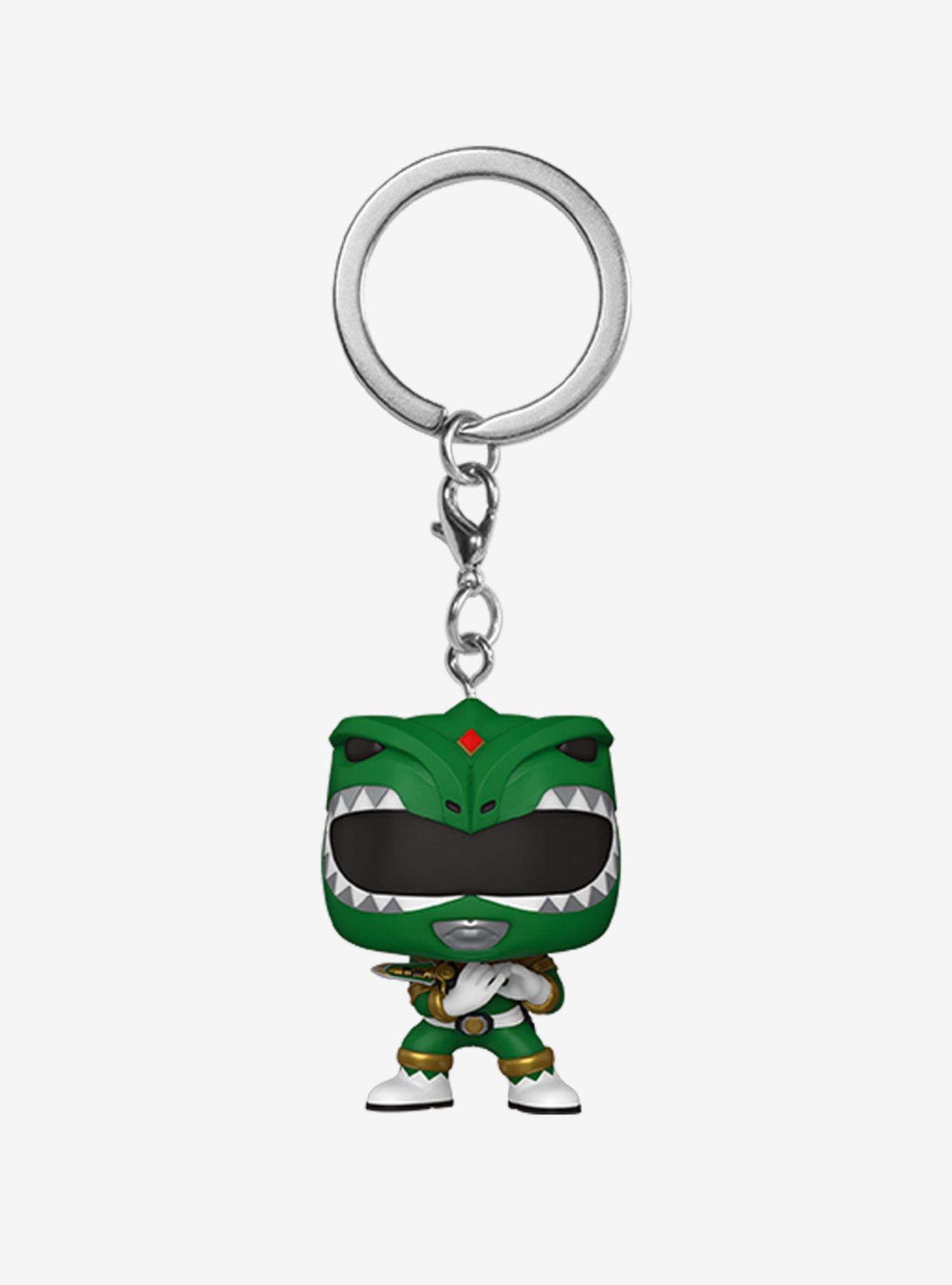 Funko Power Rangers Pocket Pop! Green Ranger Key Chain, , hi-res