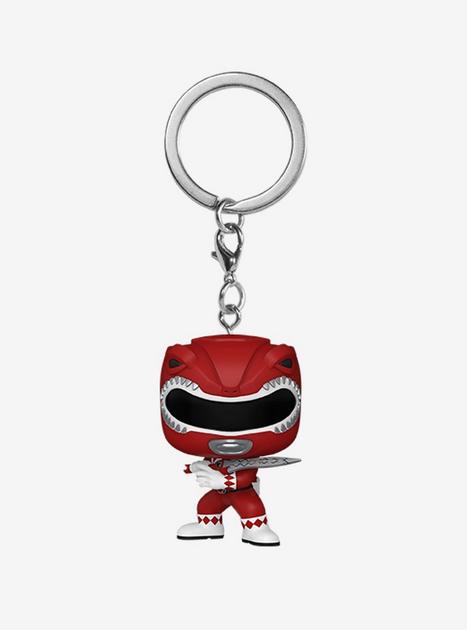 Funko Power Rangers Pocket Pop! Red Ranger Key Chain | Hot Topic