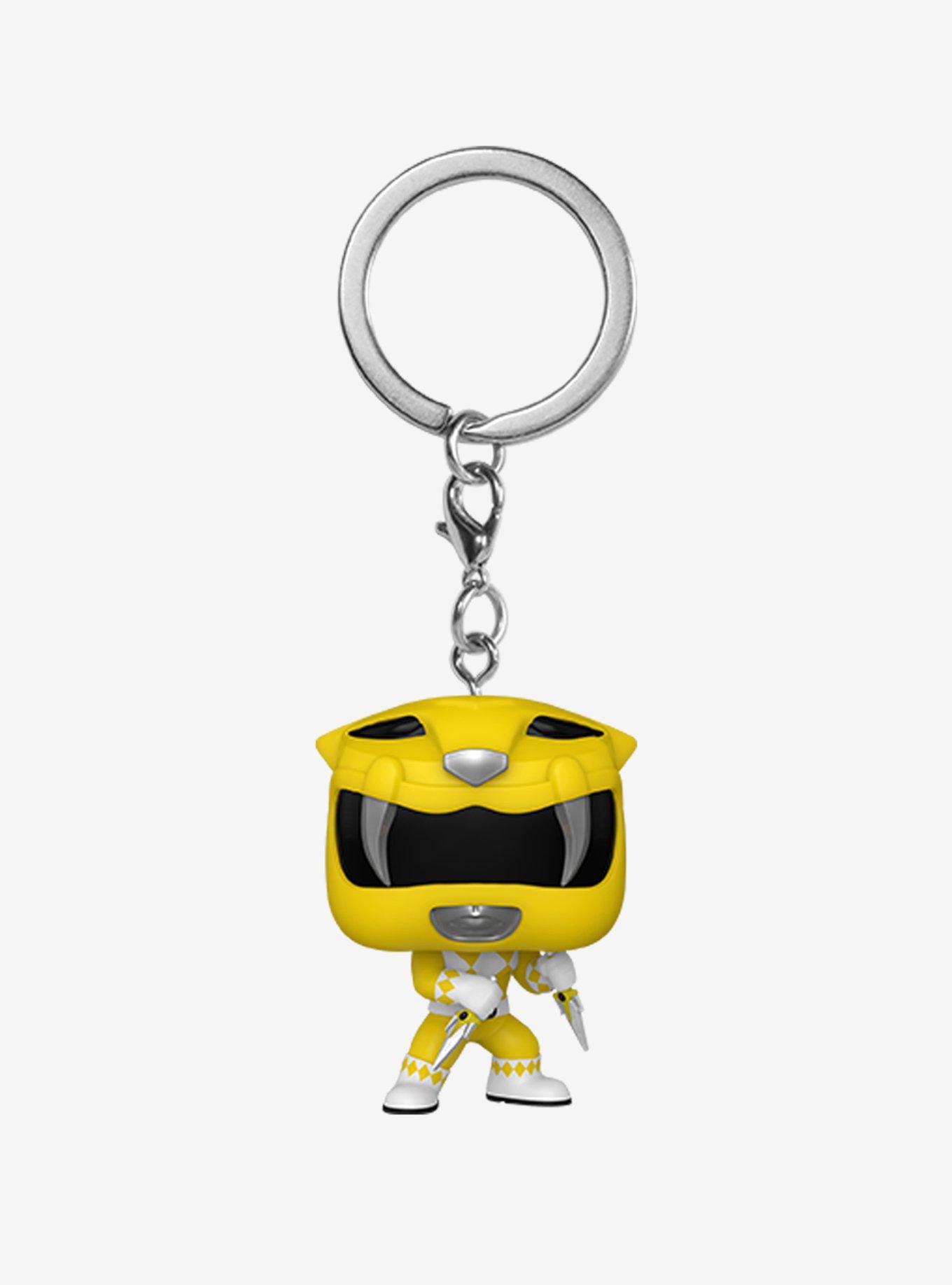 Funko Power Rangers Pocket Pop! Yellow Ranger Key Chain | Hot Topic