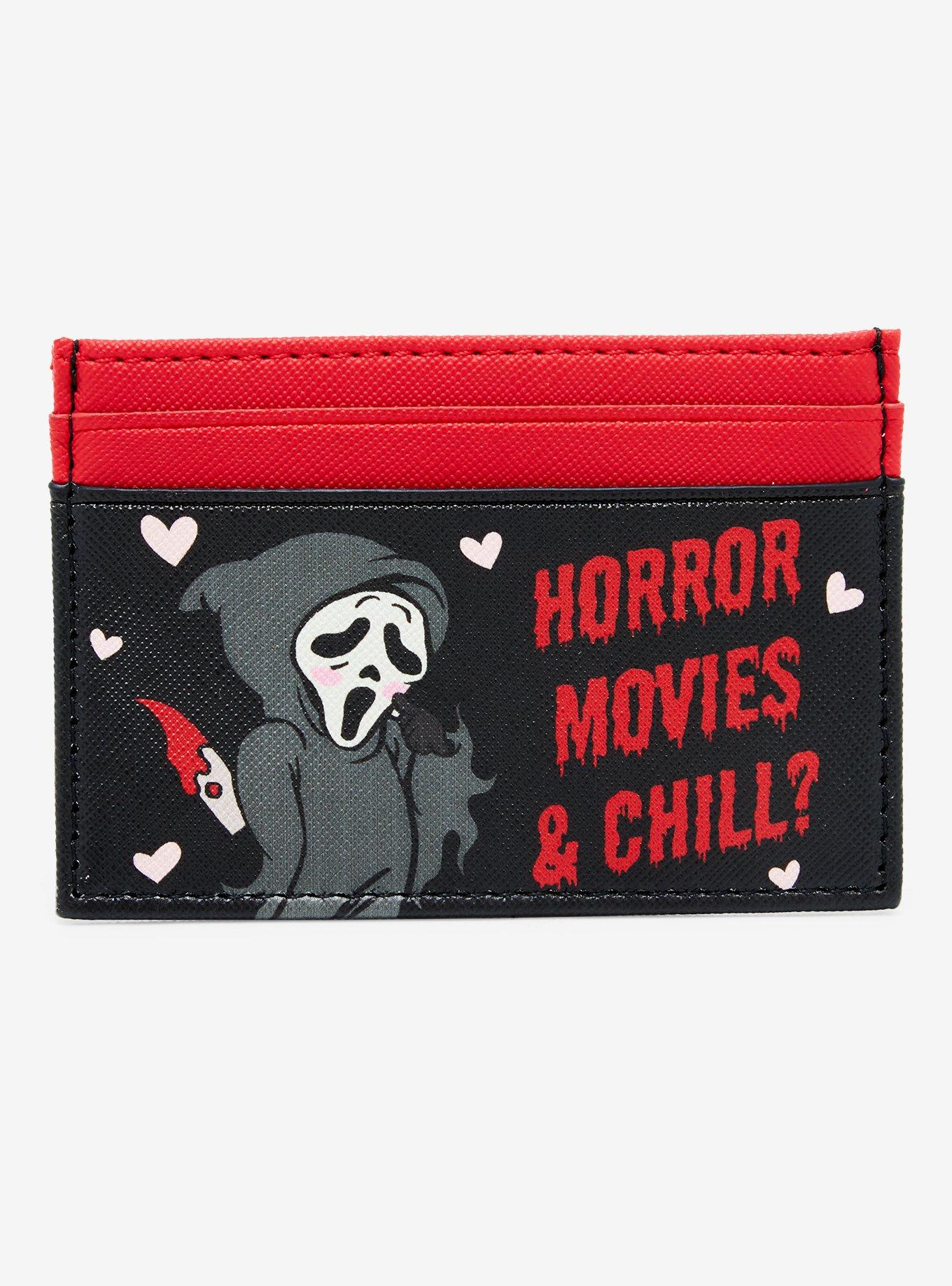 Scream Chibi Ghost Face Blood Cardholder, , hi-res