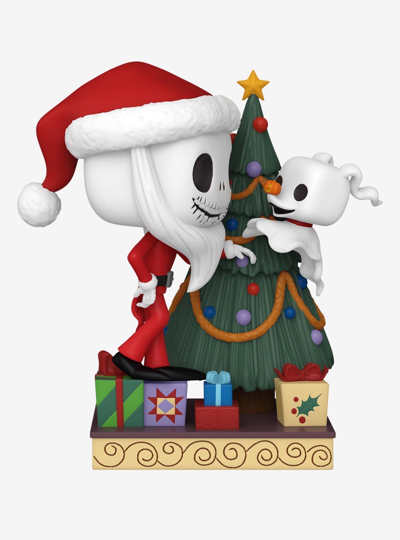 Funko Pop! Deluxe Disney The Nightmare Before Christmas Jack Skellington  and Zero with Tree Vinyl Figure