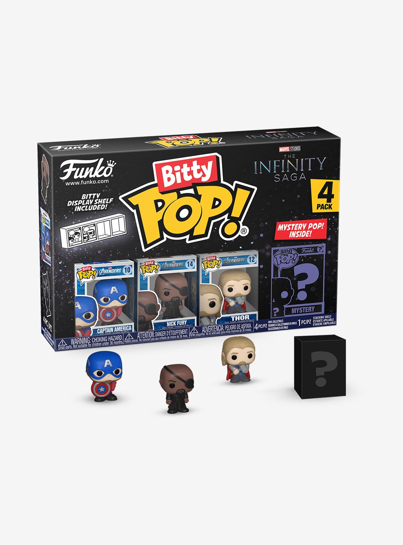 Funko - Mini figura misteriosa de Marvel con estante expositor incluido  (Varios modelos) ㅤ, Funko