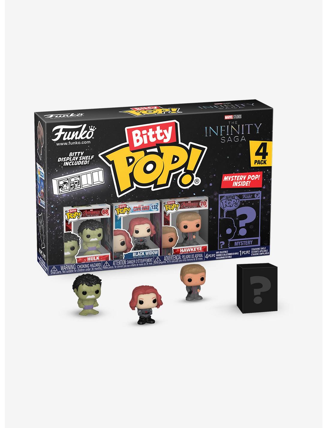 Funko Bitty Pop! Marvel Infinity Saga Hulk and Friends Blind Box Mini Vinyl Figure Set, , hi-res