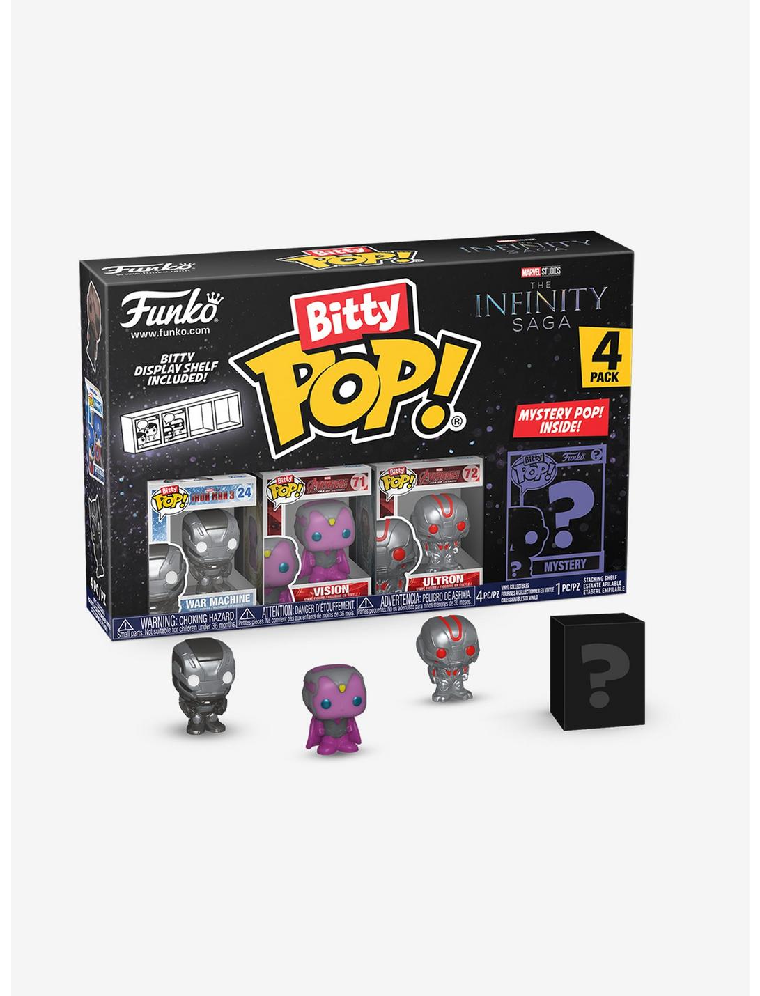 Funko Bitty Pop! Marvel Infinity Saga War Machine and Friends Blind Box Mini Vinyl Figure Set, , hi-res