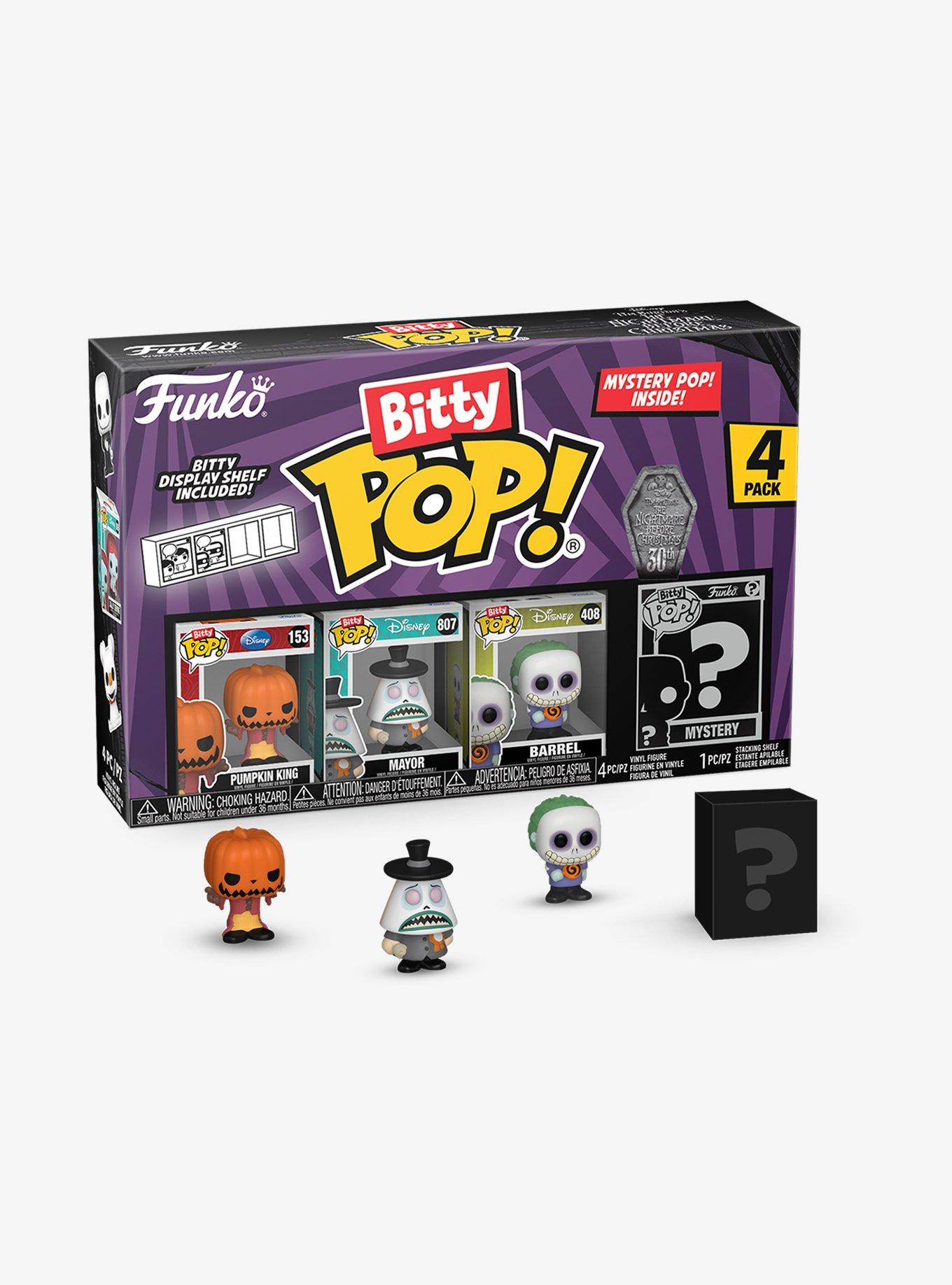 Funko Bitty Pop! Disney The Nightmare Before Christmas Pumpkin King & Friends Blind Box Mini Vinyl Figure Set, , hi-res