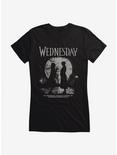 Wednesday Enid Roommate Girls T-Shirt, BLACK, hi-res
