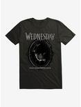Wednesday I'm Not Weird T-Shirt, BLACK, hi-res