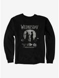 Wednesday Enid Roommate Sweatshirt, BLACK, hi-res