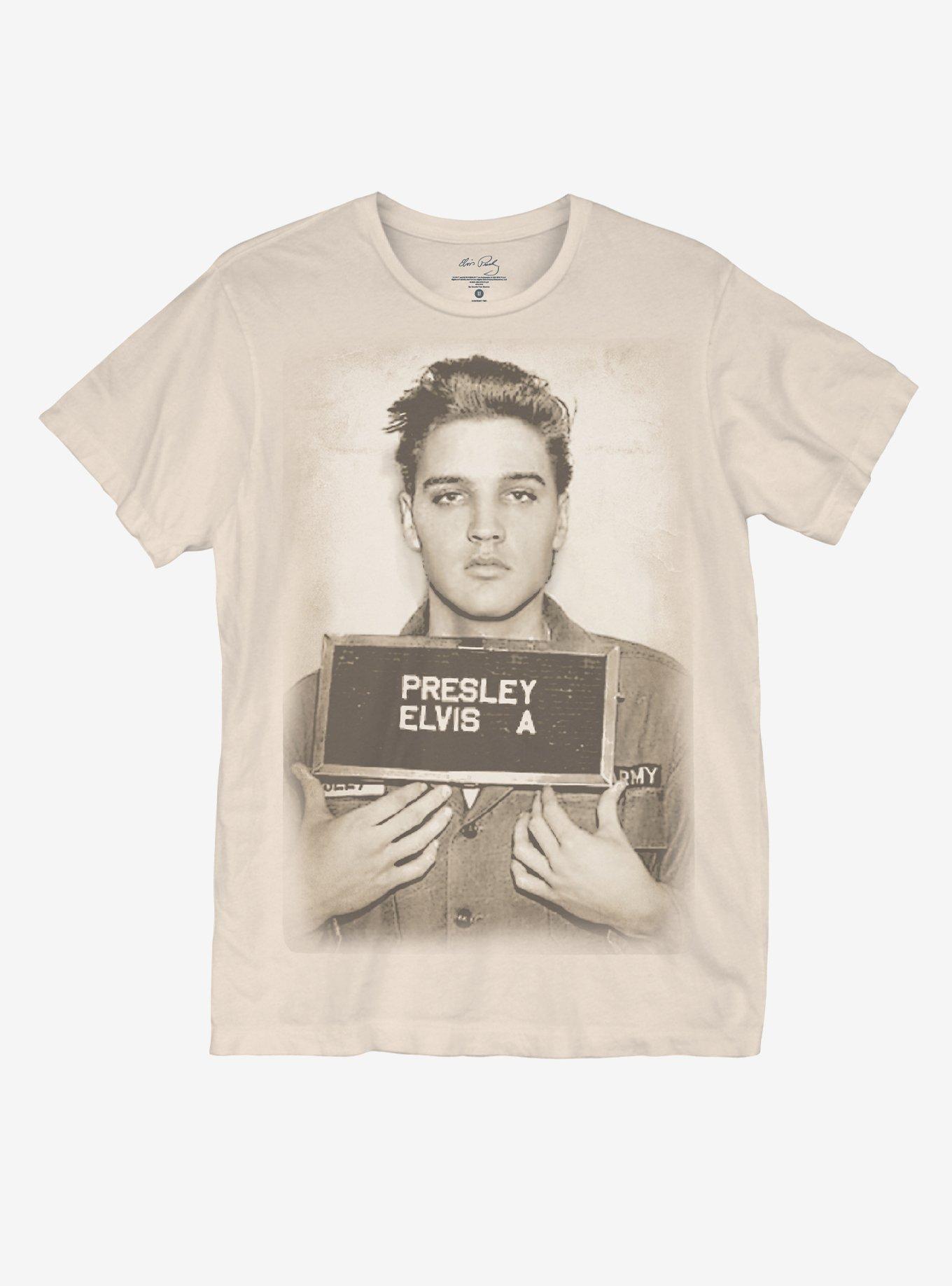 Elvis Presley Army Photo Boyfriend Fit Girls T-Shirt | Hot Topic