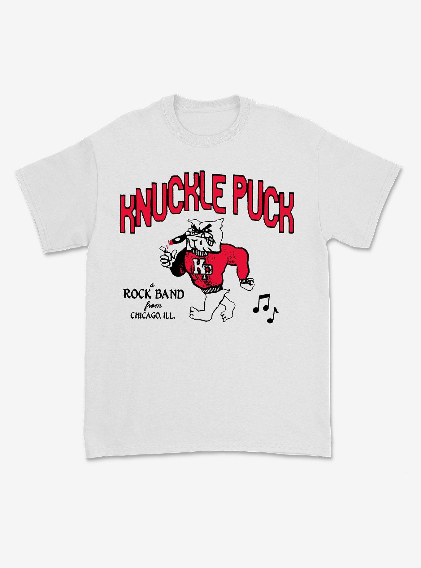 Funny Hockey Shirt - Puck Me Red T-shirt