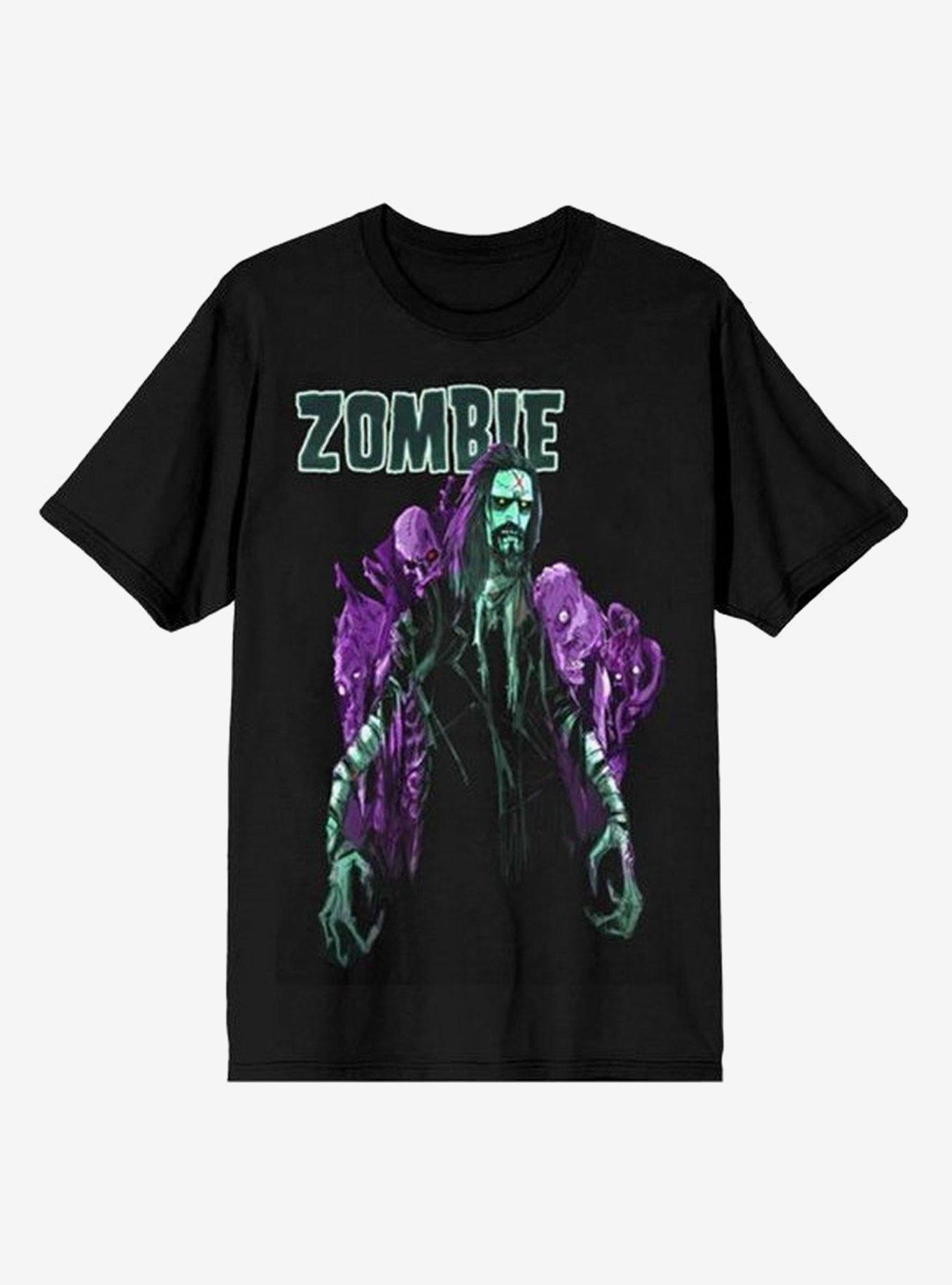 Rob Zombie Zombies Boyfriend Fit Girls T-Shirt, BLACK, hi-res