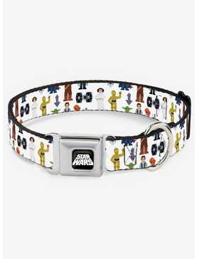 Star Wars Classic Characters And Icons Seatbelt Buckle Dog Collar, , hi-res
