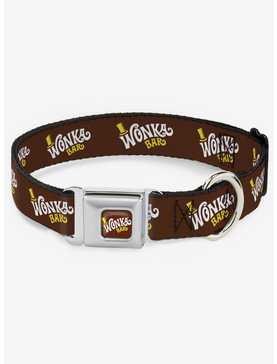 Willy Wonka And The Chocolate Factory Wonka Bar Seatbelt Buckle Dog Collar, , hi-res