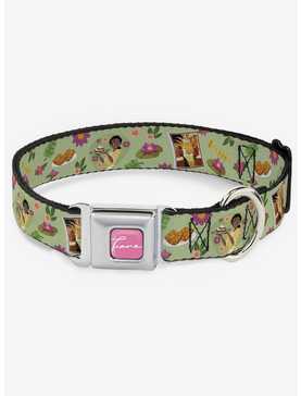 Disney The Princess And The Frog Tianas Place Seatbelt Buckle Dog Collar, , hi-res
