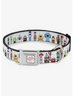 Disney Pixar Characters Nutcracker Seatbelt Buckle Dog Collar, , hi-res