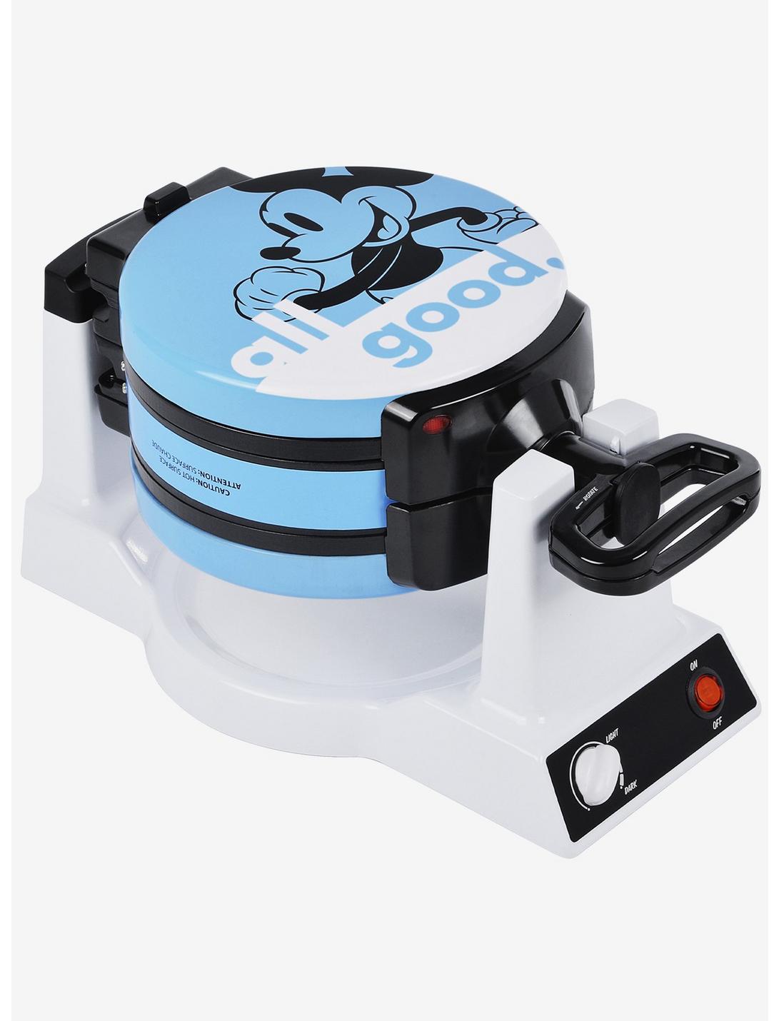 Disney Mickey Mouse And Minnie Mouse Double Flip Waffle Maker