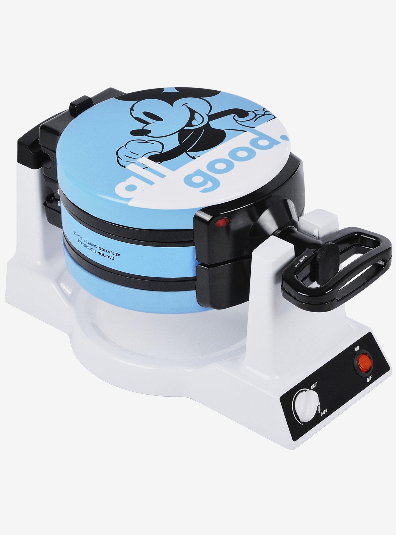 Disney Mickey Mouse And Minnie Mouse Double Flip Waffle Maker, , hi-res