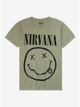 Nirvana Smile Sage Girls T-Shirt, SAGE, hi-res