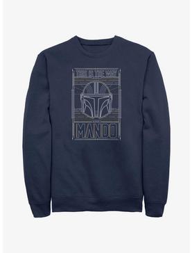 Star Wars The Mandalorian This Is The Way Mando Card Sweatshirt, , hi-res