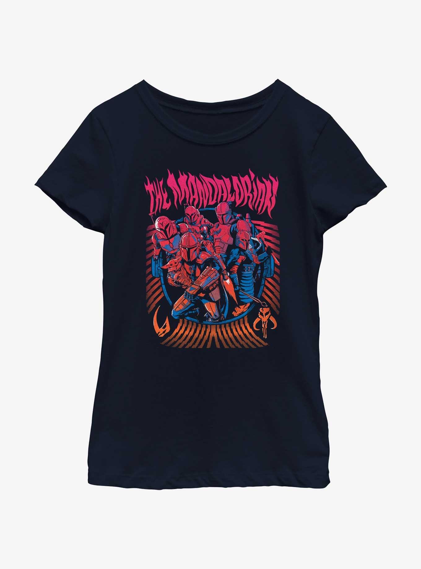 Star Wars The Mandalorian Banded Clans Mudhorn & Keldau Youth Girls T-Shirt, , hi-res