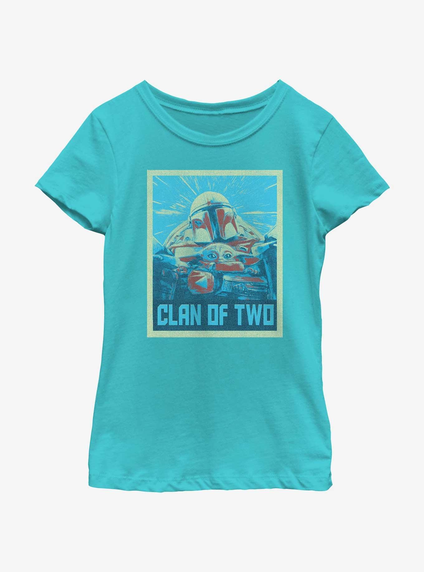 Star Wars The Mandalorian Clan of Two Poster Youth Girls T-Shirt, , hi-res