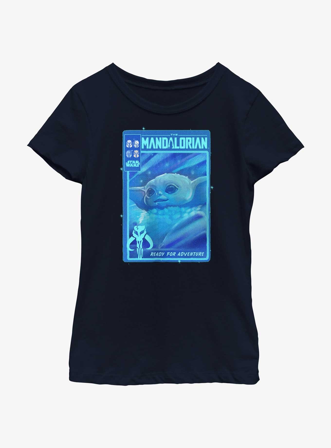 Star Wars The Mandalorian Grogu Poster Youth Girls T-Shirt, , hi-res