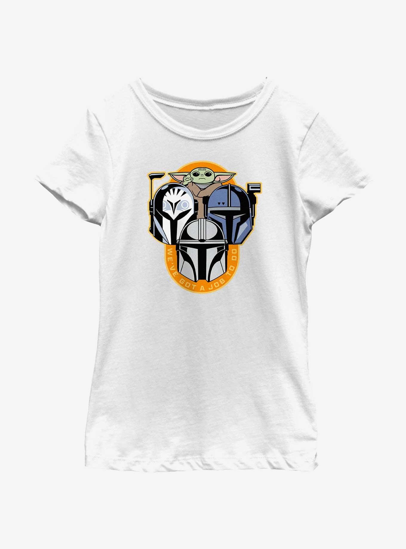 Star Wars The Mandalorian Bounty Hunters We've Got A Job To Do Youth Girls T-Shirt, , hi-res