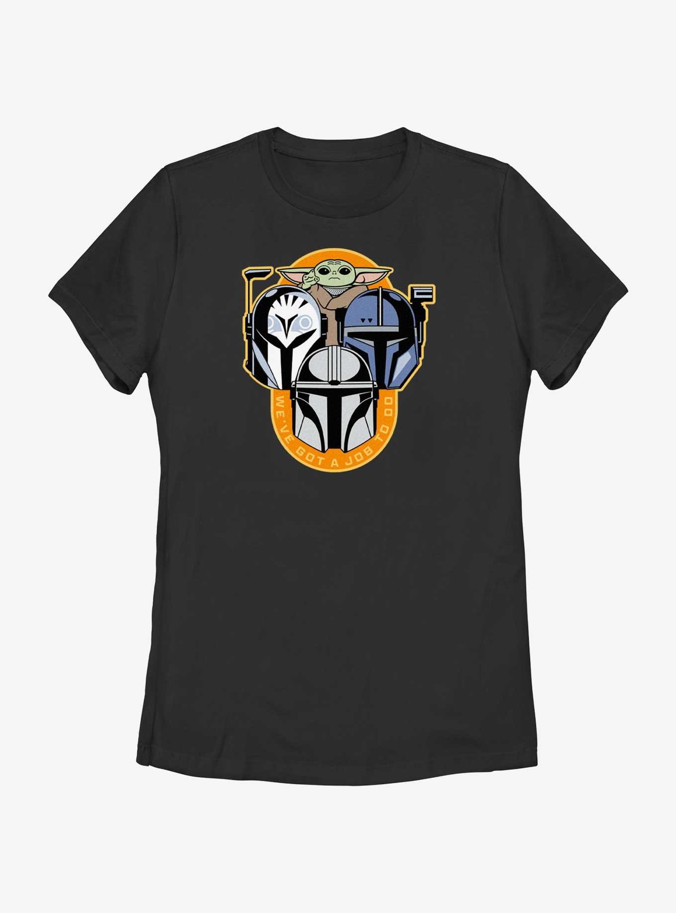 Star Wars The Mandalorian Bounty Hunters We've Got A Job To Do Womens T-Shirt, , hi-res