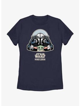 Star Wars The Mandalorian Mando & Grogu Cockpit Womens T-Shirt, , hi-res