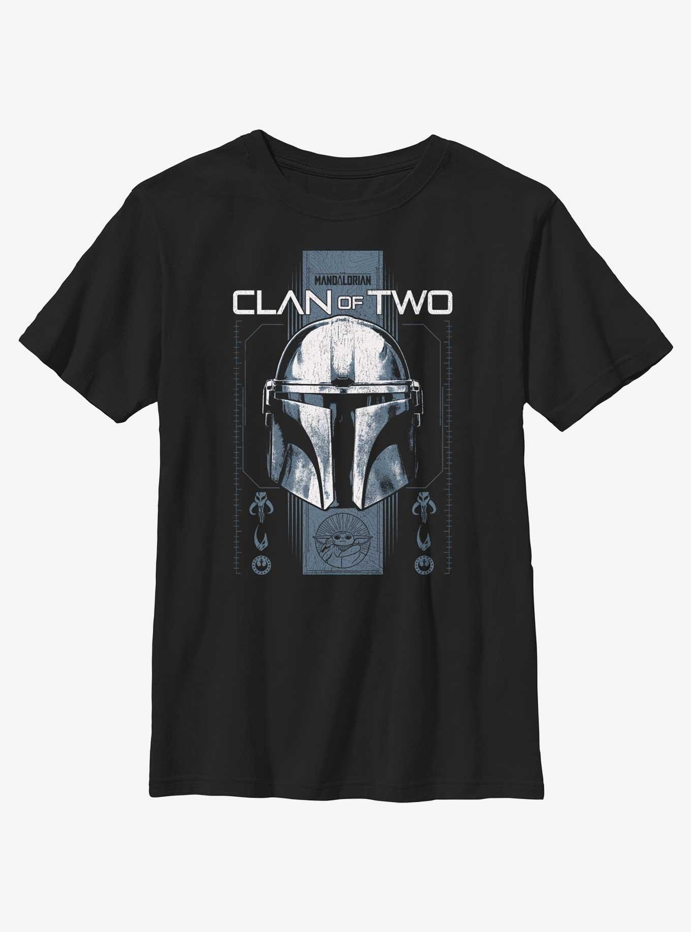 Star Wars The Mandalorian Clan of Two Youth T-Shirt, BLACK, hi-res