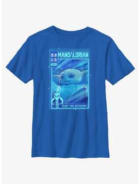 Star Wars The Mandalorian Grogu Poster Youth T-Shirt, , hi-res