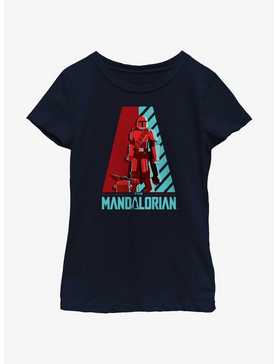 Star Wars The Mandalorian Galaxy's Heroes Logo Youth Girls T-Shirt, , hi-res