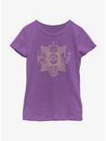 Star Wars The Mandalorian Grogu and the Creed Youth Girls T-Shirt, PURPLE BERRY, hi-res