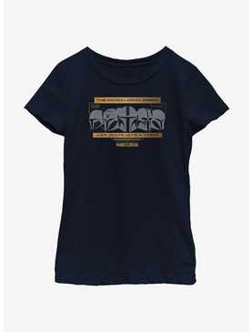 Star Wars The Mandalorian Helmets of the Creed Youth Girls T-Shirt, , hi-res