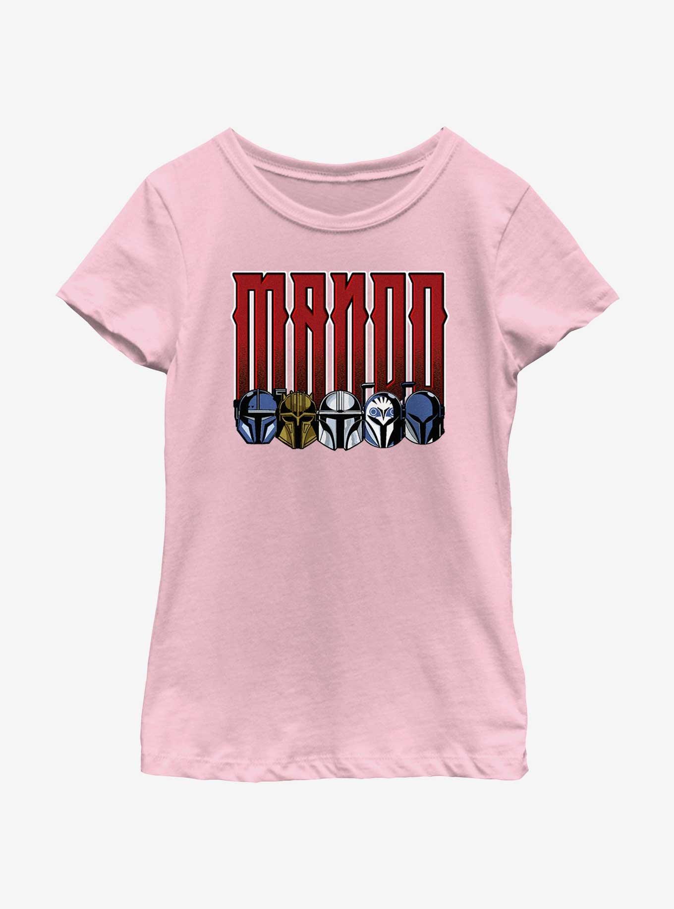 Star Wars The Mandalorian Mando Youth Girls T-Shirt, , hi-res