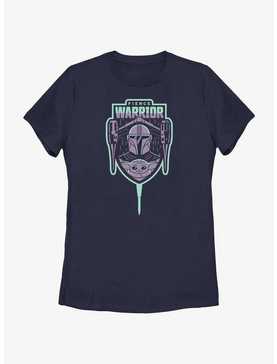 Star Wars The Mandalorian Fierce Warrior Badge Womens T-Shirt, , hi-res
