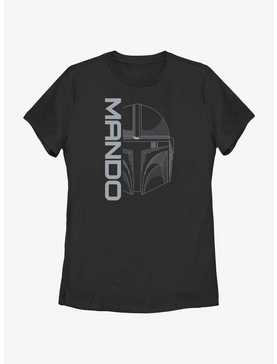 Star Wars The Mandalorian Line Art Mando Head Womens T-Shirt, , hi-res