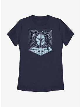 Star Wars The Mandalorian This Is The Way Line Art Womens T-Shirt, , hi-res