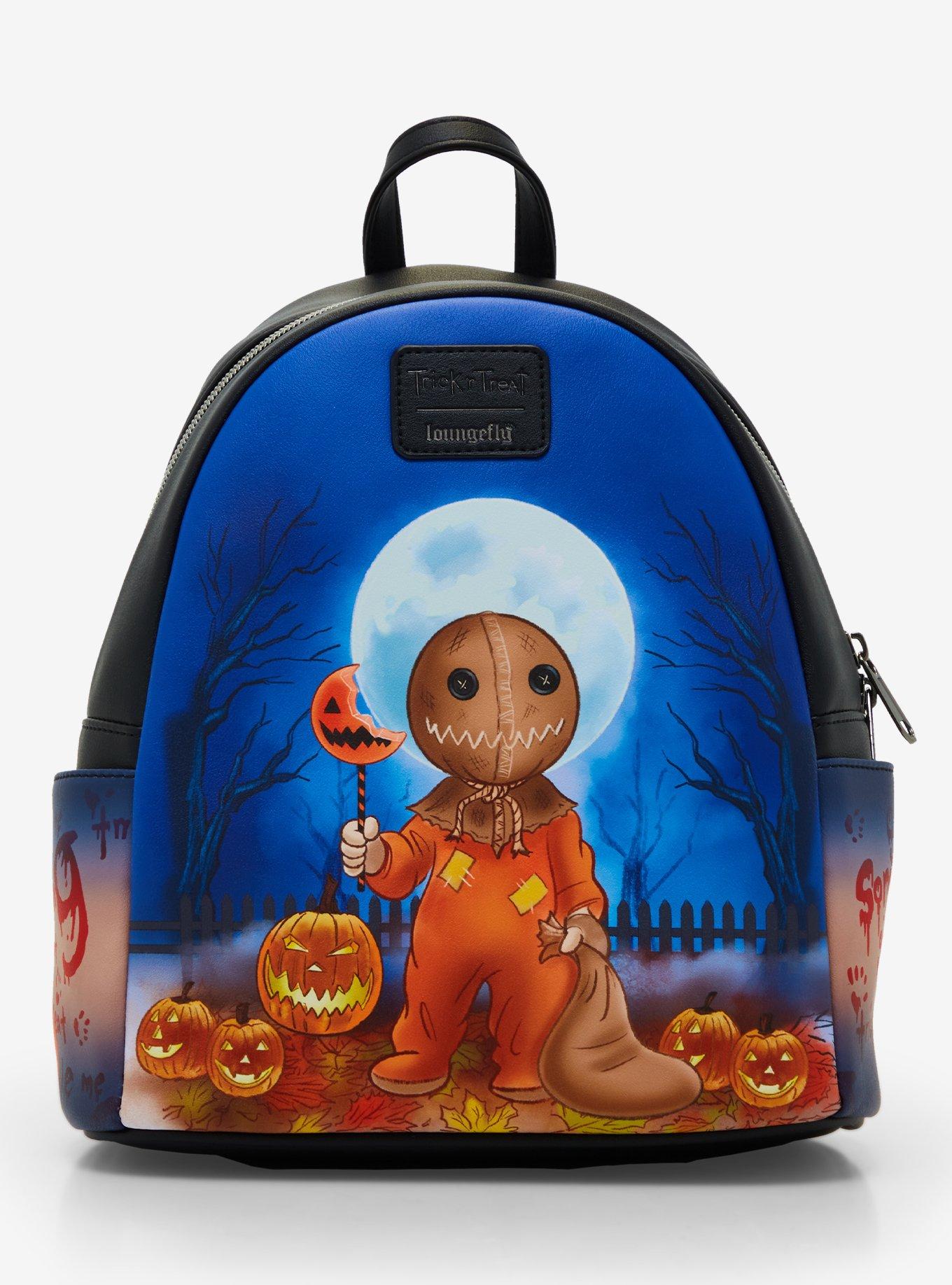 Loungefly Trick 'R Treat Glow-In-The-Dark Sam Mini Backpack, , hi-res