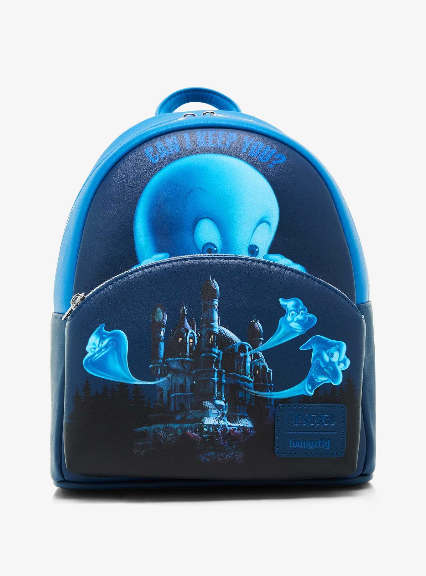 Loungefly Casper Can I Keep You Glow-In-The-Dark Mini Backpack, , hi-res