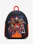 Loungefly Killer Klowns From Outer Space Circus Glow-In-The-Dark Mini Backpack, , hi-res