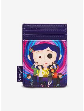 Loungefly Coraline Normal & Other World Group Vertical Cardholder, , hi-res