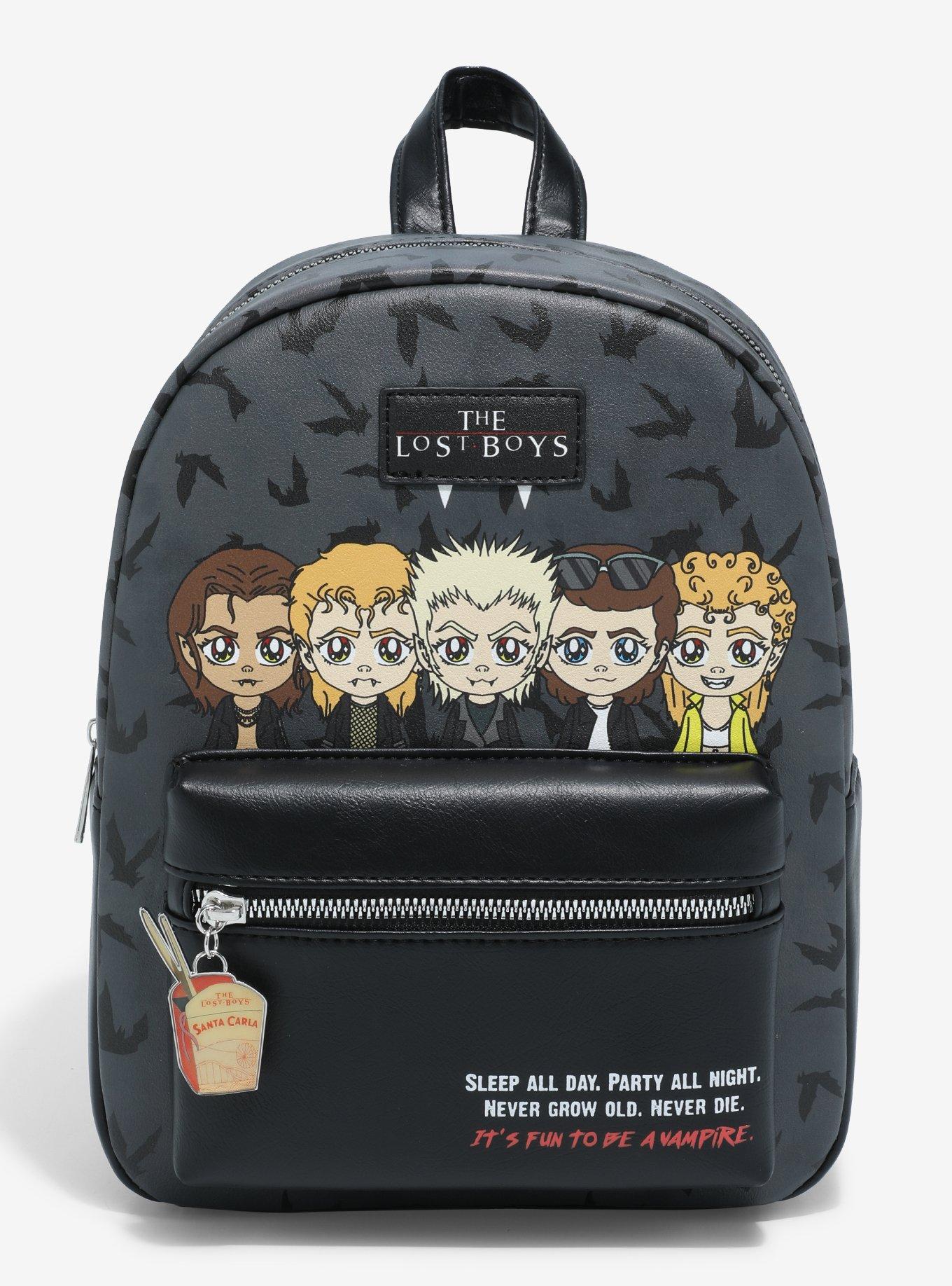 Skull and Chibi Characters Backpack One Piece